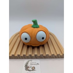 Citrouille "Écrabouille" aux Yeux Mobiles