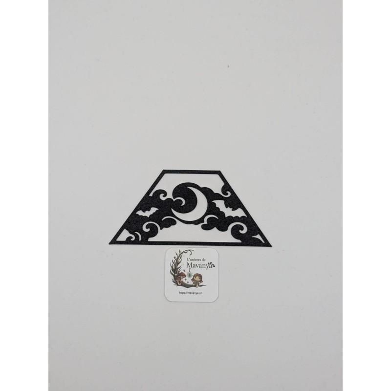 La Lune Nuageuse - Insert de Toit pour Lanterne Standard