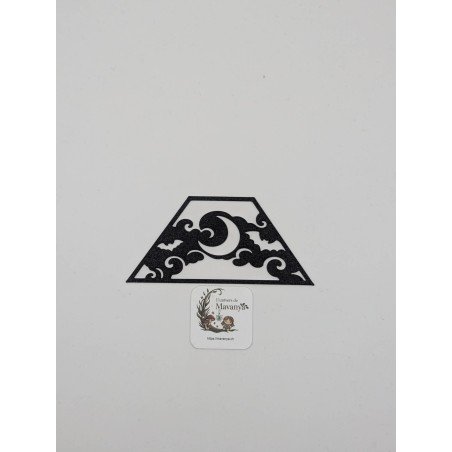 La Lune Nuageuse - Insert de Toit pour Lanterne Standard