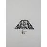 Les Flammes de la Nuit - Insert de Toit pour Lanterne Standard