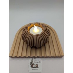 Porte-Bougie LED Citrouille Compatible IKEA SKATGÅS | mavanya.ch