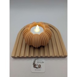 Porte-Bougie "Citrouille"