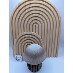 Moyen Champignon Dégradé - Déco 3D Unique | https://mavanya.ch