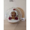 Boule de Noël Ginger Bread Amigurumi - Fait Main