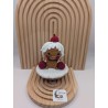 Boule de Noël Ginger Bread Amigurumi - Fait Main