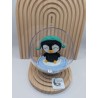 Boule de Noël Pingouin Amigurumi - Fait Main