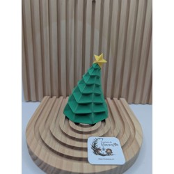 Sapin Courbé Déco Fantaisie - Noël 3D Vert
