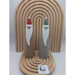 Père Noël Décoratif Minimaliste - Déco Noël 3D