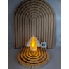 Photophore Sapin Déco LED (Bougie Incluse)