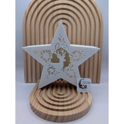 Étoile Lumineuse Renne Hivernal (LED Incluse) - Sécurité 3D
