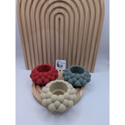 Porte-bougies à Bulles 3D - LED Incluse - 3 Couleurs