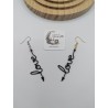 Boucles d'Oreilles "Flèche Love" | Bijoux Design 3D