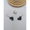 Boucles d'Oreilles "Battement de Cœur" | Bijoux Design 3D