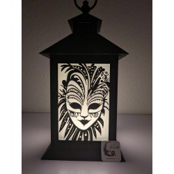 Insert Masque "Regard Stellaire" pour Lanterne 3D | L'univers de Mavanya