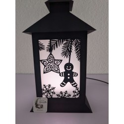 Lanterne Modulaire 3D Aimantée – Éclairage 16 LED Wi-Fi (WLED) – Entièrement Personnalisable