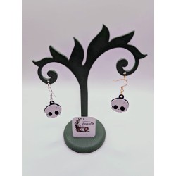 Boucle d'Oreille Sweet Skull | Tête de Mort Gothique Kawaii & Punk