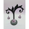 Boucle d'Oreille Sweet Skull | Tête de Mort Gothique Kawaii & Punk