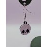 Boucle d'Oreille Sweet Skull | Tête de Mort Gothique Kawaii & Punk