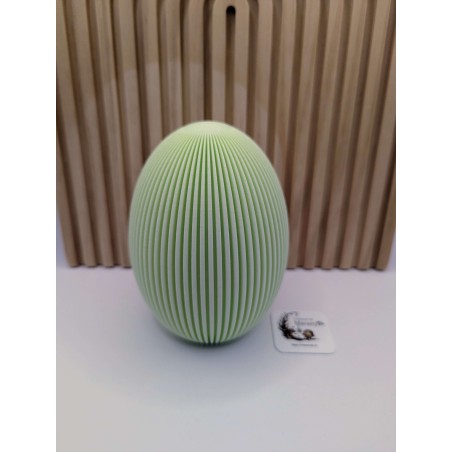 Grand Œuf Design Plissia | Déco Pâques | L'univers de Mavanya