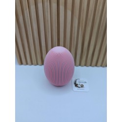 Œuf Design Plissia Moyen | Déco Pâques | L'univers de Mavanya