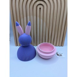 Lapin Plissia Box | Boîte Design Pâques 2026 | L'univers de Mavanya