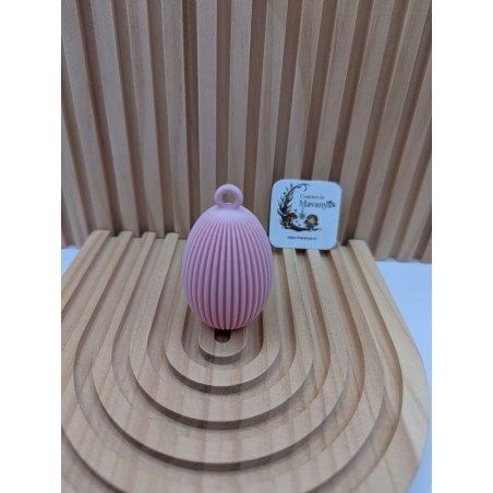 Ornement Suspendu Strata-Lina | Œuf Design | L'univers de Mavanya