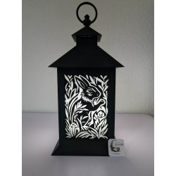 Insert Lanterne Bunny-Garden | Déco Pâques Lapin | L'univers de Mavanya