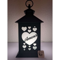 Insert Lanterne Déclaration Amour | Message Calligraphié | Mavanya