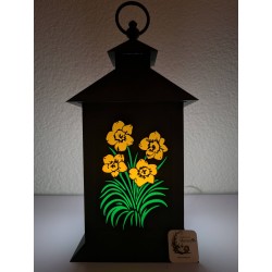 Insert Lanterne Quatuor de Narcisses | Édition Couleur | Mavanya