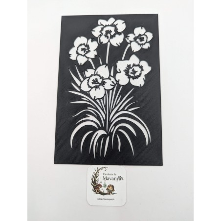 Quintet Floral – Silhouette Noire