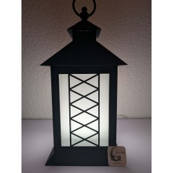 Insert Lanterne Croisillon Vertical | Design Graphique 3D | Mavanya