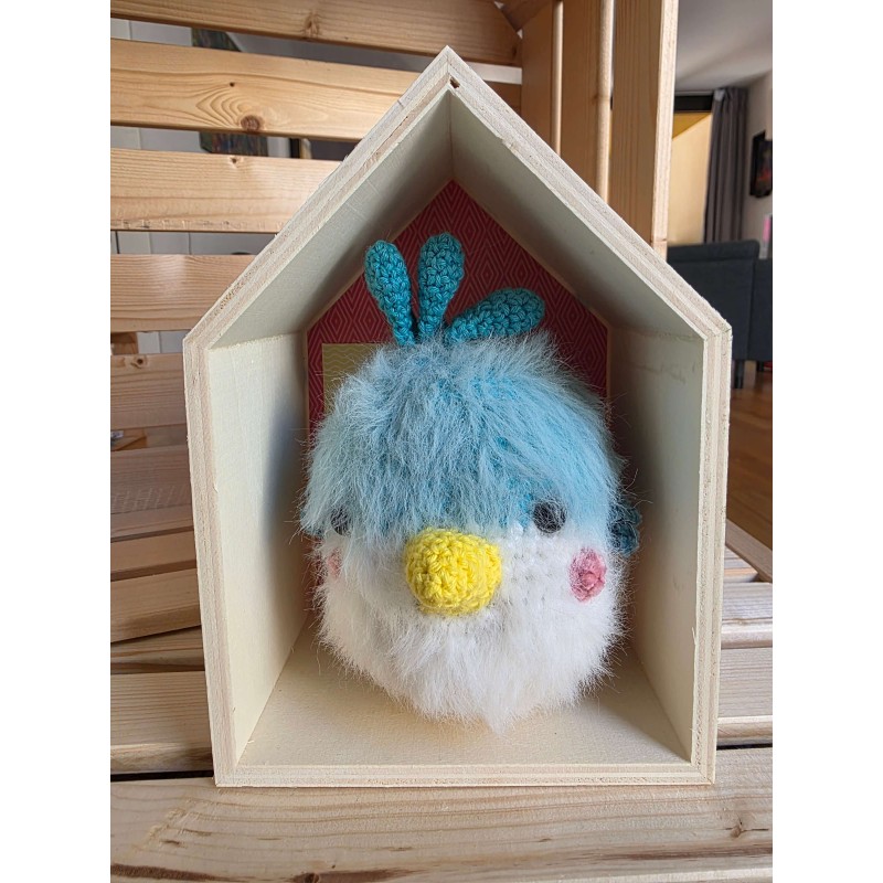 Azury la mésange Furry Furry et sa maisonnette