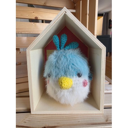 Azury la mésange Furry Furry et sa maisonnette