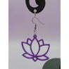 Boucle d'Oreille Lotus | Bijou Yoga & Spiritualité