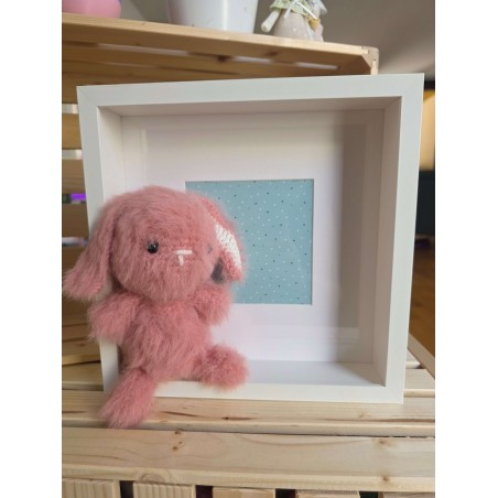 Pinky la lapine Furry furry et son cadre