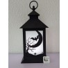 Insert Lanterne Nuit de Pleine Lune | Déco Halloween 3D | mavanya.ch
