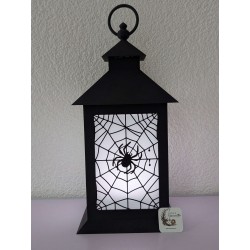 Insert Lanterne Toile Mystérieuse | Araignée 3D Halloween | mavanya.ch