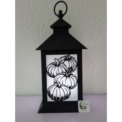 Insert Lanterne Récolte de Citrouilles | Déco Automne 3D | mavanya.ch