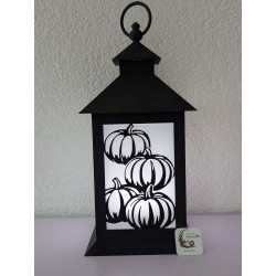 Insert "Silhouette d'Automne" | Déco Citrouilles Noire | mavanya.ch