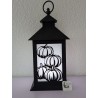 Insert "Silhouette d'Automne" | Déco Citrouilles Noire | mavanya.ch