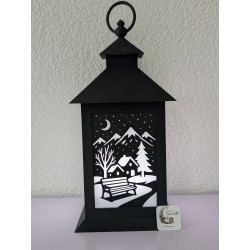 Insert Déco "Sérénité au Sommet" | Silhouette Montagne | mavanya.ch