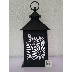 Insert "Symphonie Florale" | Silhouette Nature Noire | mavanya.ch