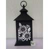 Insert "Symphonie Florale" | Silhouette Nature Noire | mavanya.ch