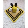 Doudou Plat Abeille "Maïa" Crochet Ricorumi | mavanya.ch