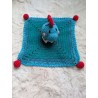 Doudou Plat Dinosaure "Pogo" Crochet | mavanya.ch