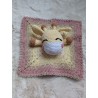 Doudou Plat Girafe "Gigi" Crochet Ricorumi | mavanya.ch