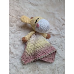 Doudou Plat Girafe "Gigi" Crochet Ricorumi | mavanya.ch