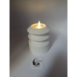 Porte-Bougie LED avec Compartiment Secret "Aura" petit | mavanya.ch