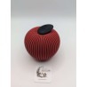 Pomme Texturée avec Feuille