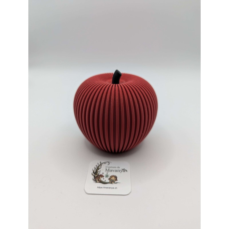 Pomme Texturée avec Tige